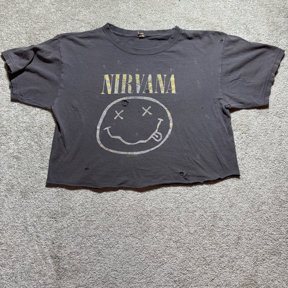 Nirvana Vintage Early 90’s‎ Anvil Tshirt Kurt  Cobain